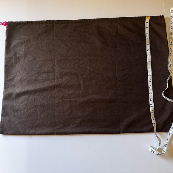 Kate Spade Brown Dust Cover Bag Brown Large 27"x19" Drawstring - Picture 3 of 4
